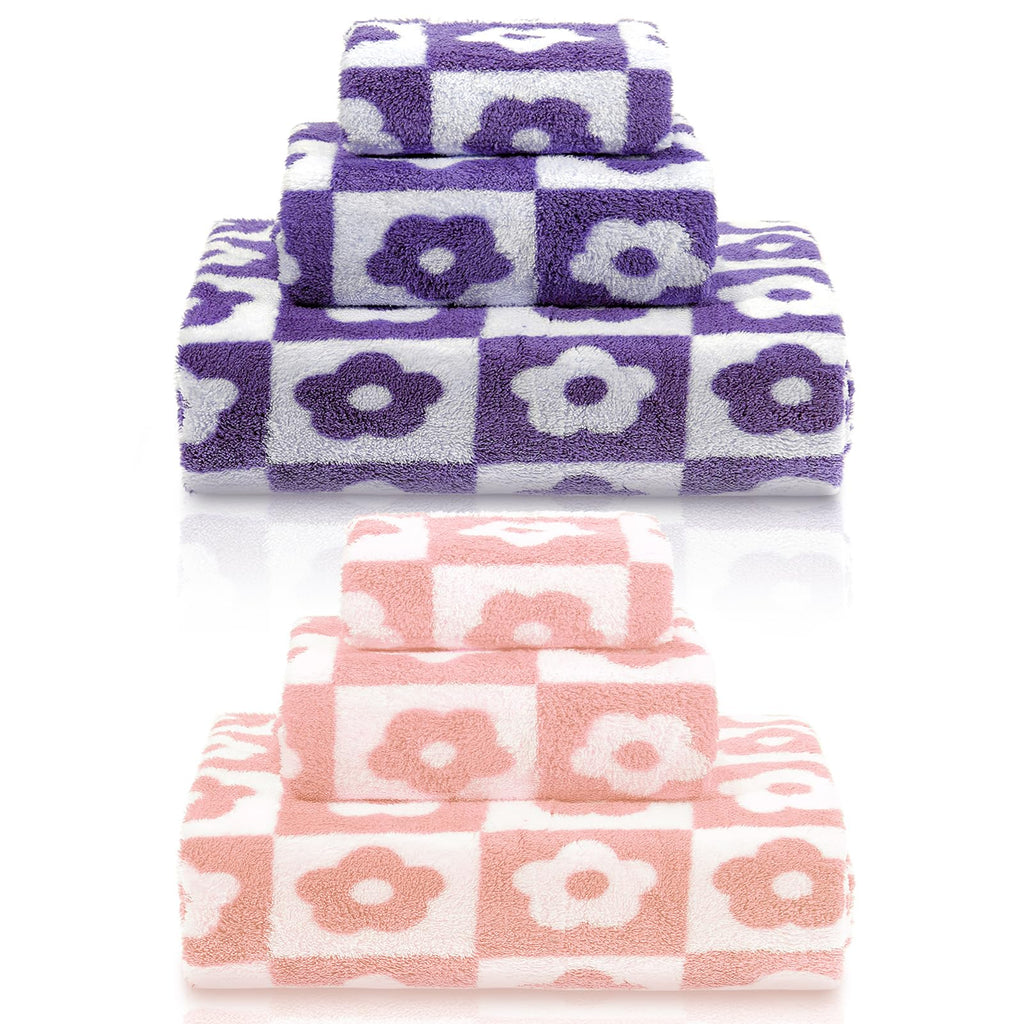Coral Fleece Towel Set