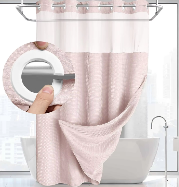 Double-Layer Shower Curtain