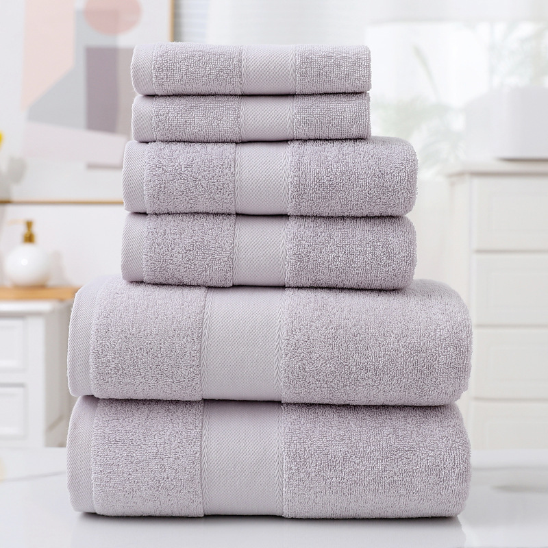 Absorbent Cotton Towel Set