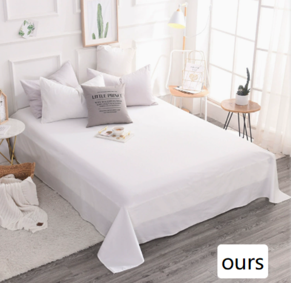Cotton Single-Piece Sheets