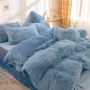 Y2K Plush Duvet Cover Set