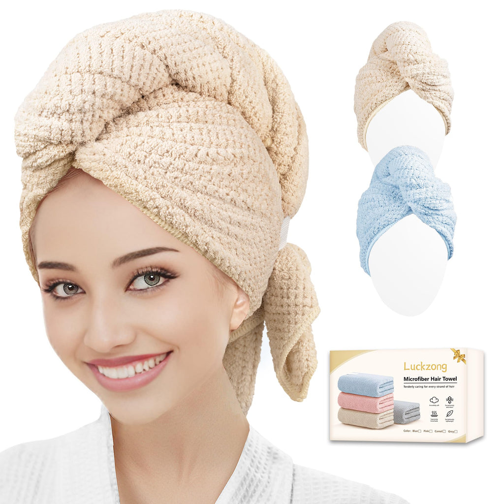 Hair Towel Wraps (2-Pack)