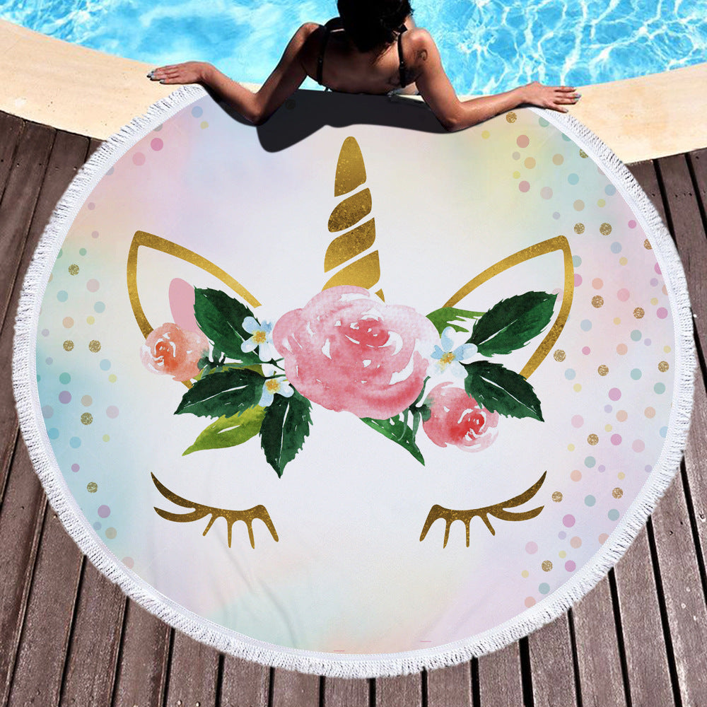 Unicorn Beach Towel