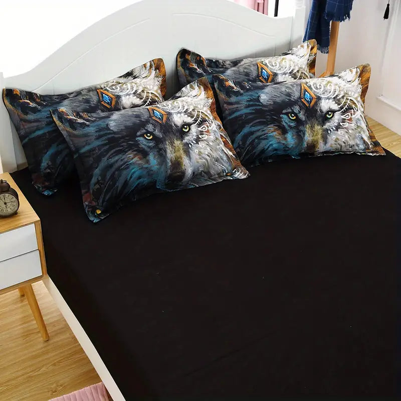 Wolf Pattern Duvet Cover Set