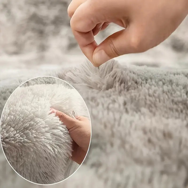 Plush Rug & Throw Blanket