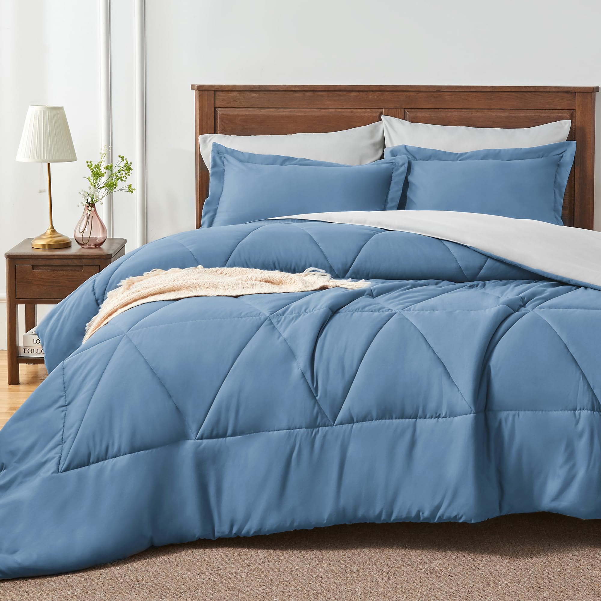 Queen Bed-in-a-Bag Set