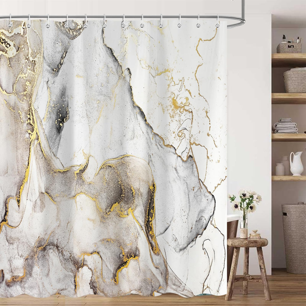 Marble Shower Curtain