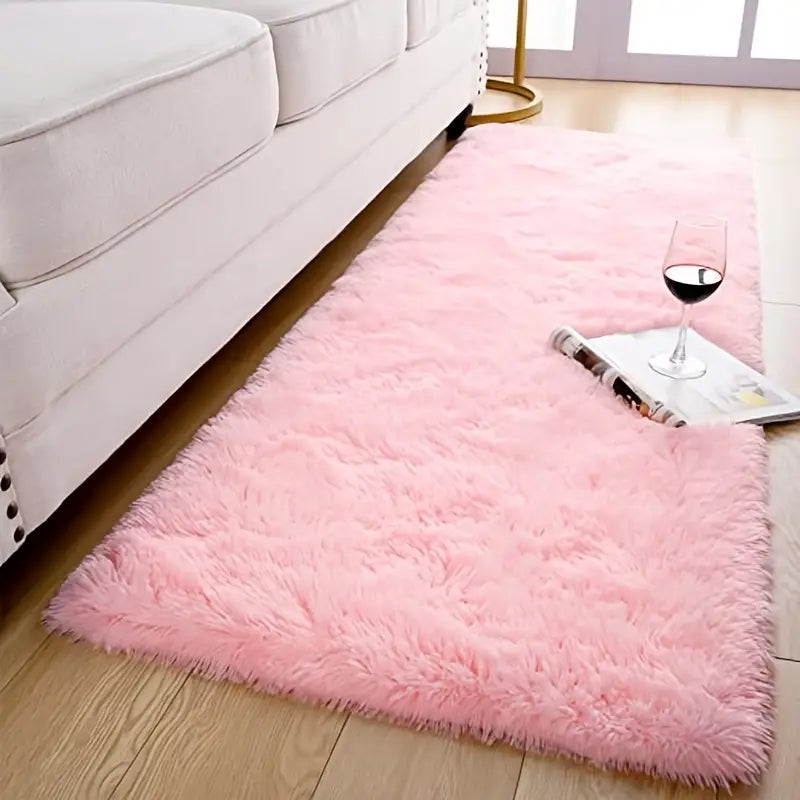 Plush Rug & Throw Blanket