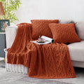 Knit Throw & Pillow Set