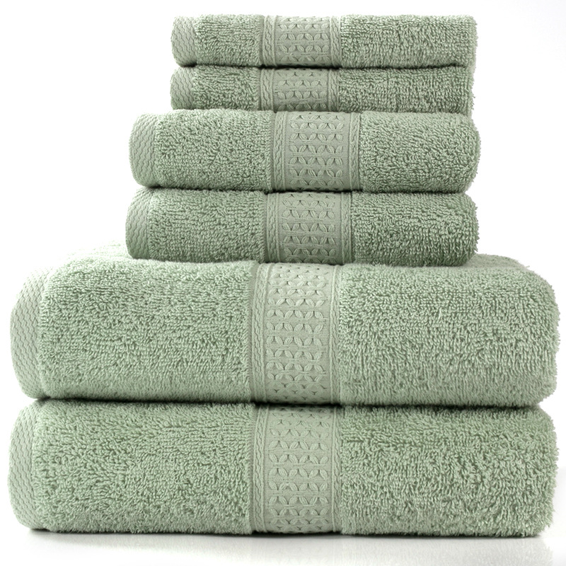 Absorbent Cotton Towel Set
