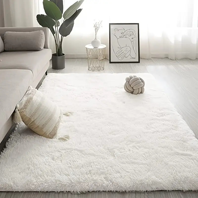 Plush Rug & Throw Blanket