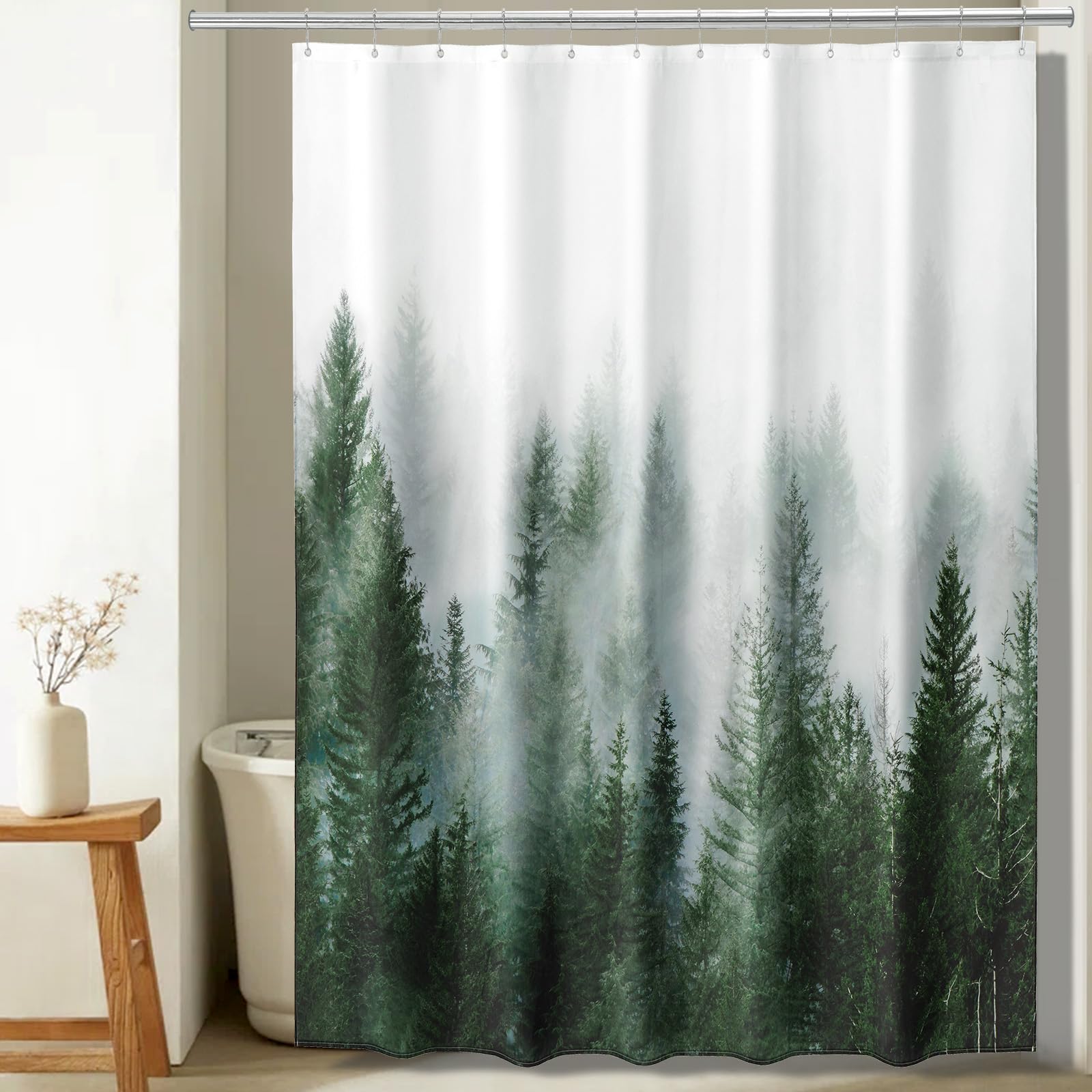 Misty Forest Shower Curtain