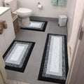 Shaggy Bath Rug Set
