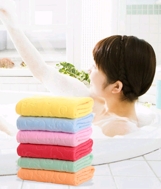 Cartoon Bear Kids Towel