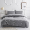 Light Gray Duvet Cover Set