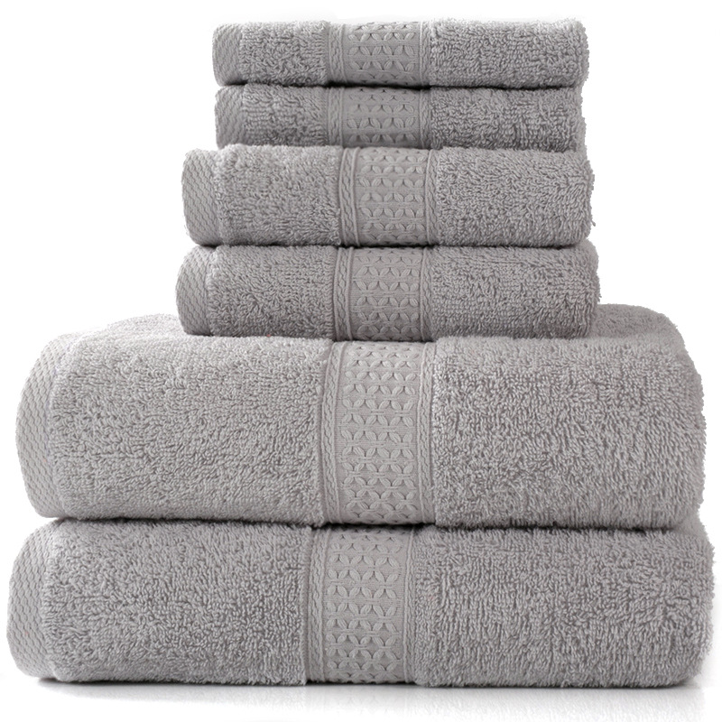 Absorbent Cotton Towel Set
