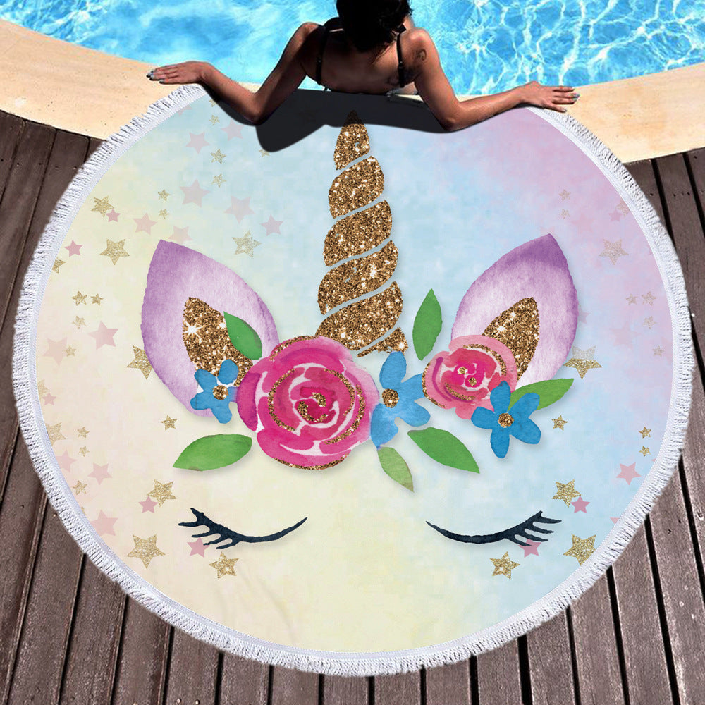 Unicorn Beach Towel