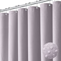 Lavender Waffle Shower Curtain