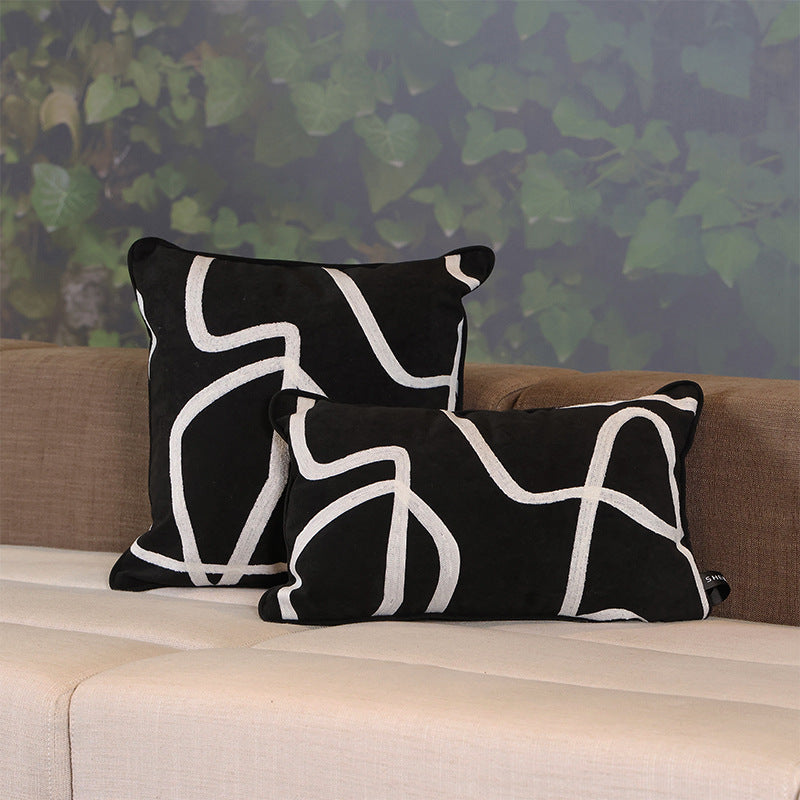 Classic Flow Line Pillow Cover
