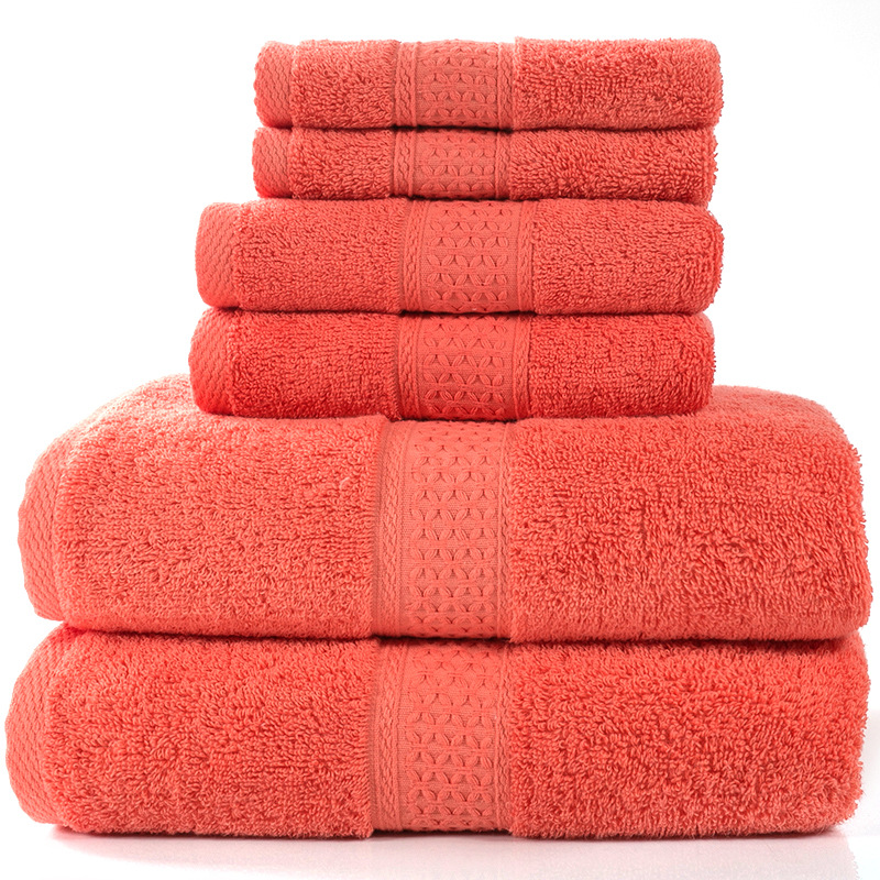 Absorbent Cotton Towel Set