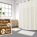 Shower Curtain & Rug Set
