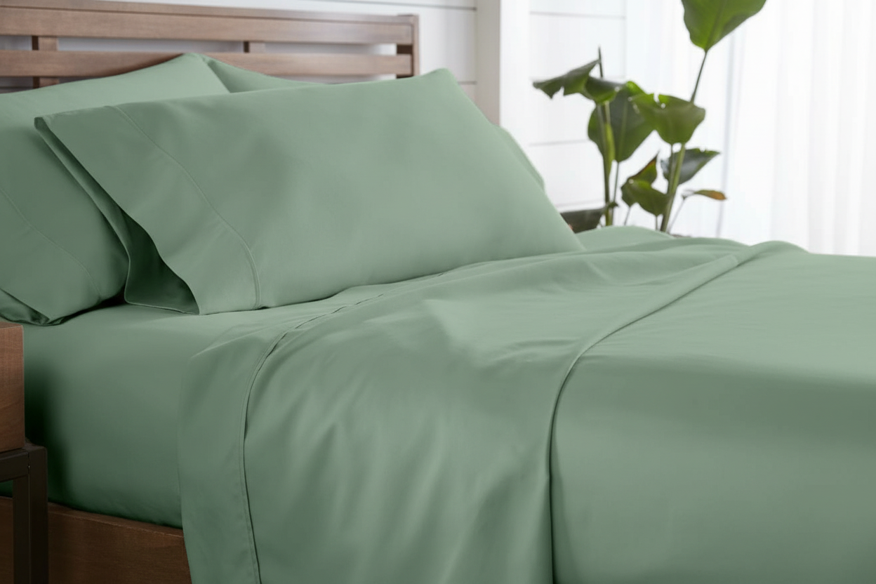 Lush Sateen fabric close-up in morning light