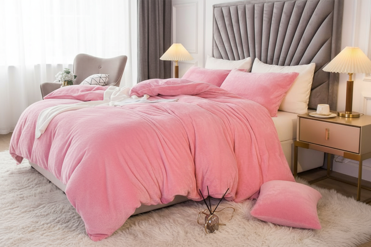 Plush Velvet Duvet Cover Set - Hero Shot